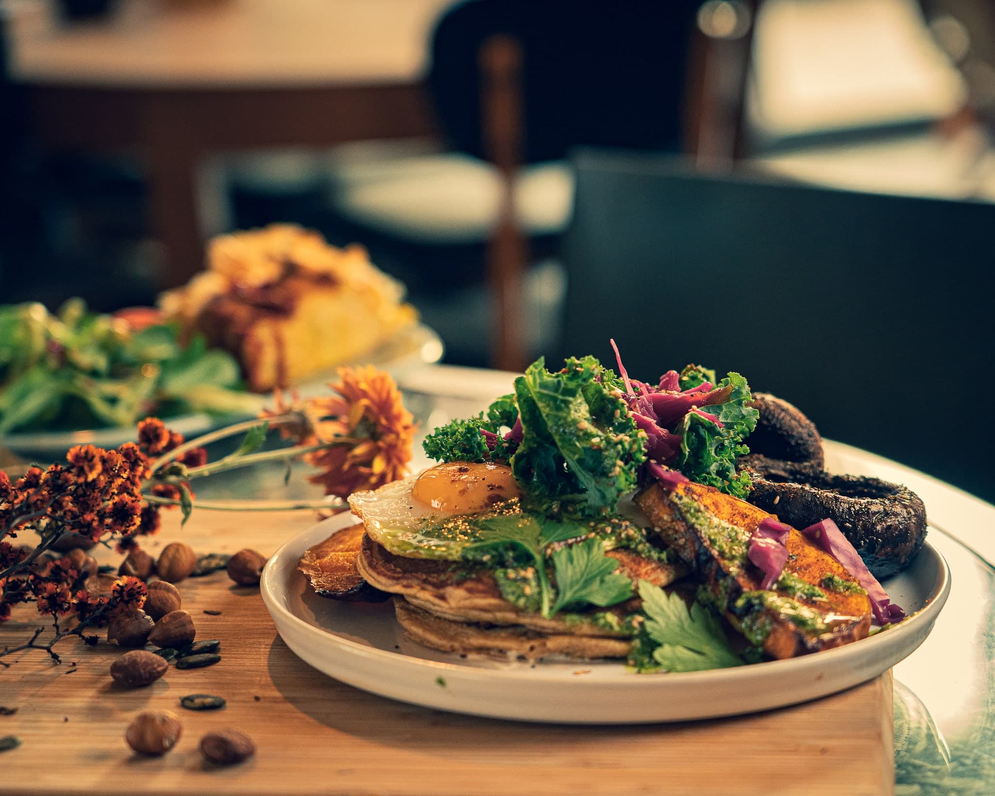 Un délicieux burger au Café Kaï du WELLI chéri à Brest